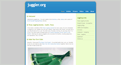 Desktop Screenshot of juggler.org